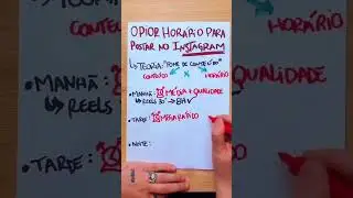 🚨 O pior horário para postar no Instagram 🚨 