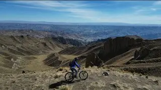 En bici al valle de las animas (mirador Alajpacha)