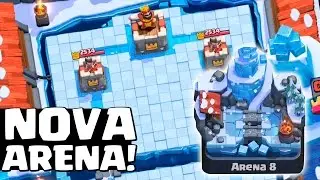 CONFIRMADO NOVA ARENA NO CLASH ROYALE! SNEAK PEEK #1 ATUALIZAÇÃO
