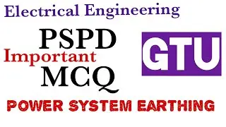 Power system Earthing | Junior Electrical Engineer  | DG UG PG MG GETCO GSECL JE Exam