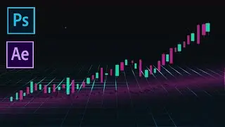 How to Create a Stock Market Graphic with Photoshop and After Effects