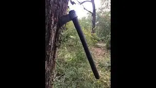 Forging a farrier rasp tomahawk