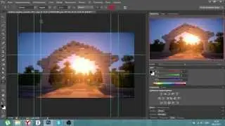 Работа с Photoshop #1 Шапка для ютуба