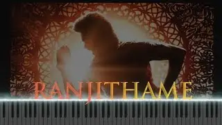 Ranjithame song in keyboard Notes || Varisu || Vijay || Rashmika || Infinity Studio's