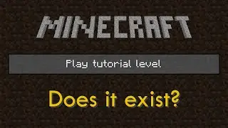 The Story of Minecraft's Abandoned Tutorial Level