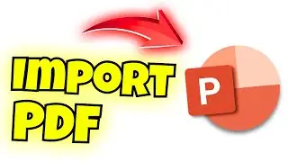 how to import pdf into powerpoint