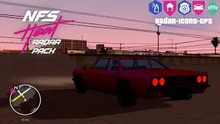 NFS Heat Transparent Radar HUD [GTA SA Android MOD]