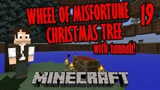 MINECRAFT: WHEEL OF MISFORTUNE - Building The Mob Dropper! [Ep 19 Let's Play]