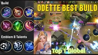ODETTE BEST BUILD GAMEPLAY 2024.