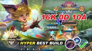 MLBB JOY HYPER Best Build and Emblem Set | NEW HERO META Assassin Gameplay