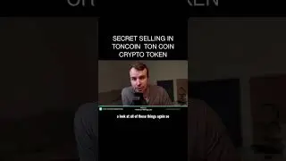 Secret selling in TonCoin 😨 Ton Coin Crypto Token