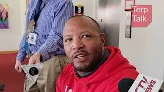 Maryland football Josh Gattis on working with Locks, Media Day 2023