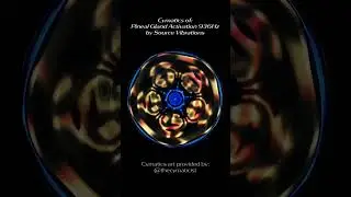 Cymatics of Pineal Gland Activation 936Hz