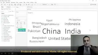 Create Word Map in Tableau