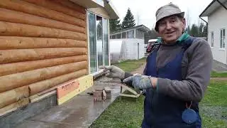 ОТДЕЛКА БРЕВЕНЧАТОЙ БАНИ