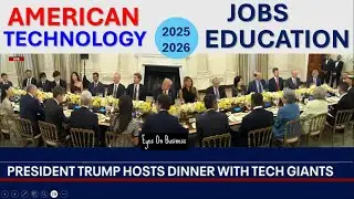 Technology Talk Trump, Google, OpenAI, Apple, Microsoft, Oracle, Meta CEOs and others