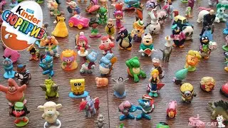 Игрушки и фигурки из киндер сюрпризов и других шоколадных яиц МОЯ КОЛЛЕКЦИЯ Toys and minifigures