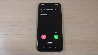 OPPO A17 incoming call
