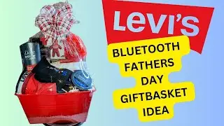 LEVIS BLUETOOTH FATHERS DAY GIFTBASKET IDEA#fathersday,#levis,#giftbaskets,#happyfathersday2023,#diy