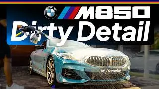 The Most Relaxing BMW 850i Deep Clean | Car Detailing Film (ASMR)