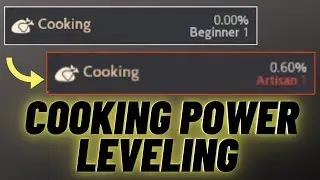 [BDO] Cooking POWER Leveling | Beginner to Artisan