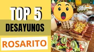 Aqui puedes encontrar los lugares mas ricos para desayunar , Top 5 MEJORES LUGARES en ROSARITO Beach