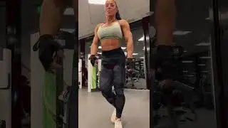 Pumping up and flexing muscles