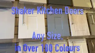 Shaker Kitchen Doors - Made To Measure Shaker Cabinet Doors
