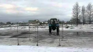 Вождение трактора