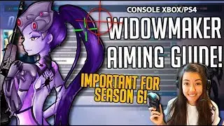 EASY Widowmaker Aim/Crosshair Guide to Improve Aim for Season 6 Overwatch (Xbox One/PS4)