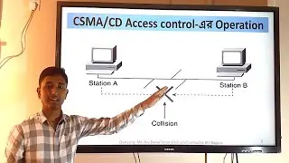 Operation of CSMA/CD Access Control | Bangla Tutorial | Network and Data Center Operation
