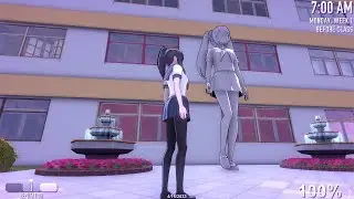 Yandere Simulator Kanari Mod Episode 1: Statue de mort!!!