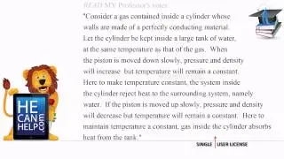 [MM 2191] TEST + A [Isothermal Explanation] Physics Thermodynamics Series 10/100 {HECANHELP.COM}