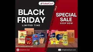 🔥 SubziCart.com Black Friday Sale USA! | Ends Sunday Midnight 🛒🇺🇸