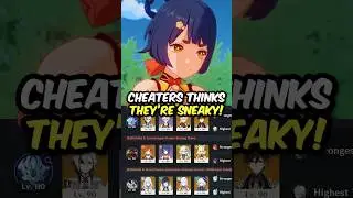 Genshin Impact Cheaters Aren't Smart!
