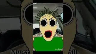 MY STUDENTS ARE ALL MORONS😡🔊 (but it's Baldina from BBILG) #shorts #ibispaintx