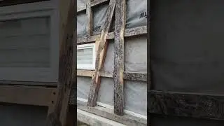 Исторический дом в Германии восстановливается