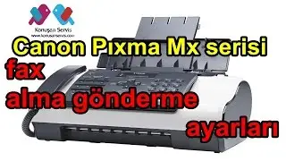 Canon Pıxma Mx Serisi Fax Alma Gönderme Ayarları