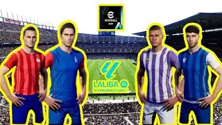 eFootball 2024 La Liga HYPERMOTION FACES