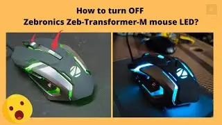 Zebronics Zeb-Transformer-M | How to turn OFF LED? | 2022 🖱️
