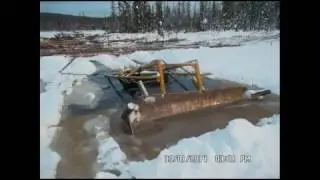 Утонувшая техника на севере