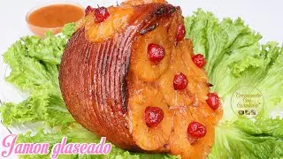 JAMON GLASEADO / JAMON CON PIÑA AL HORNO 🍍