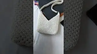 Macrame Sling Bag | Tas Bahu Macrame 
