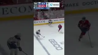 INCREDIBLE GOAL BY BUFFALO SABRES? #hockey #shorts