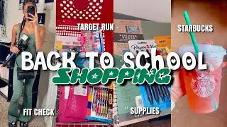 BACK TO SCHOOL SUPPLIES SHOPPING + HAUL 2024 | Miya Nevaeh