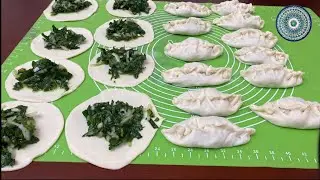 ПИРОЖКИ с шпината  . Как пух без дрожжей .