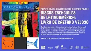 Proyecto Ballena 2023 | Discos esenciales de Latinoamérica|  Livro, de Caetano Veloso