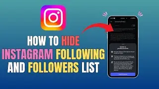 HOW TO HIDE INSTAGRAM FOLLOWING AND FOLLOWERS LIST (FULL GUIDE 2025)