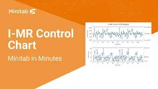 How to Create an I-MR Control Chart in Minitab Statistical Software