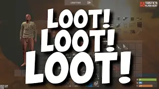 LOOT LOOT LOOT LOOT! RUST SOLO/CO-OP SURVIVAL